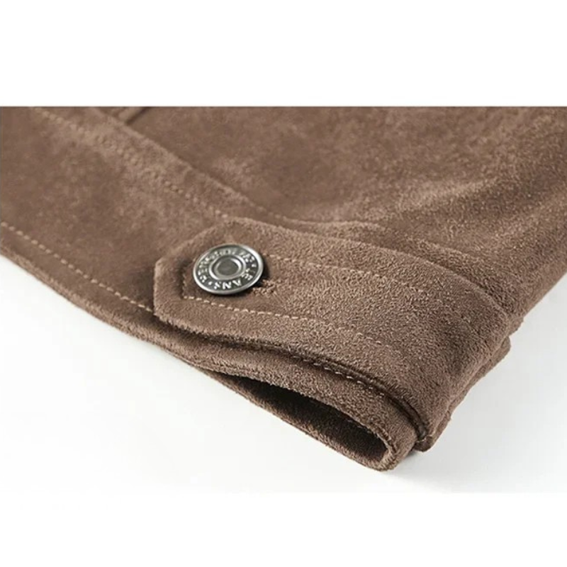 Sandro Suede Jacket