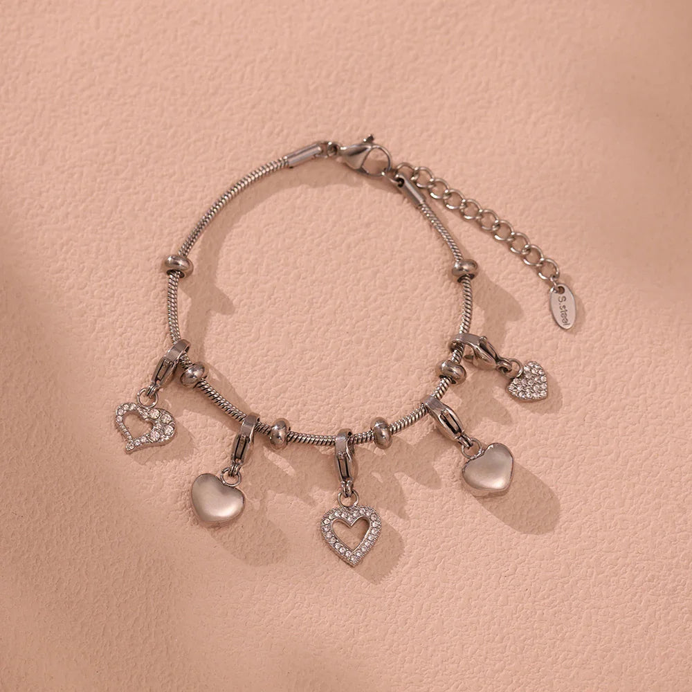 Luna Heartdrop Bracelet