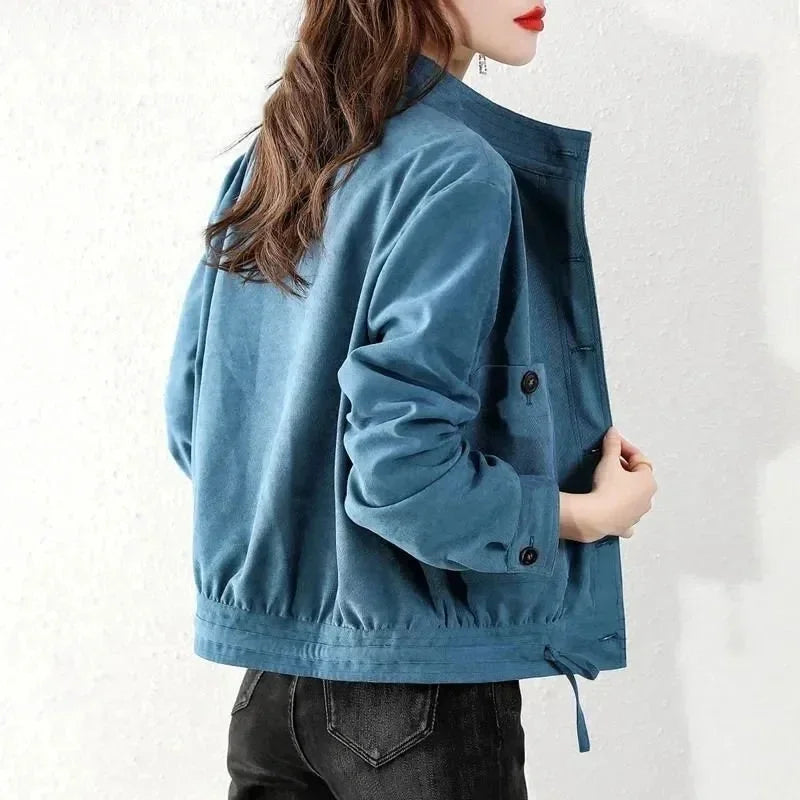 Ellery Velvet Button-Up Jacket