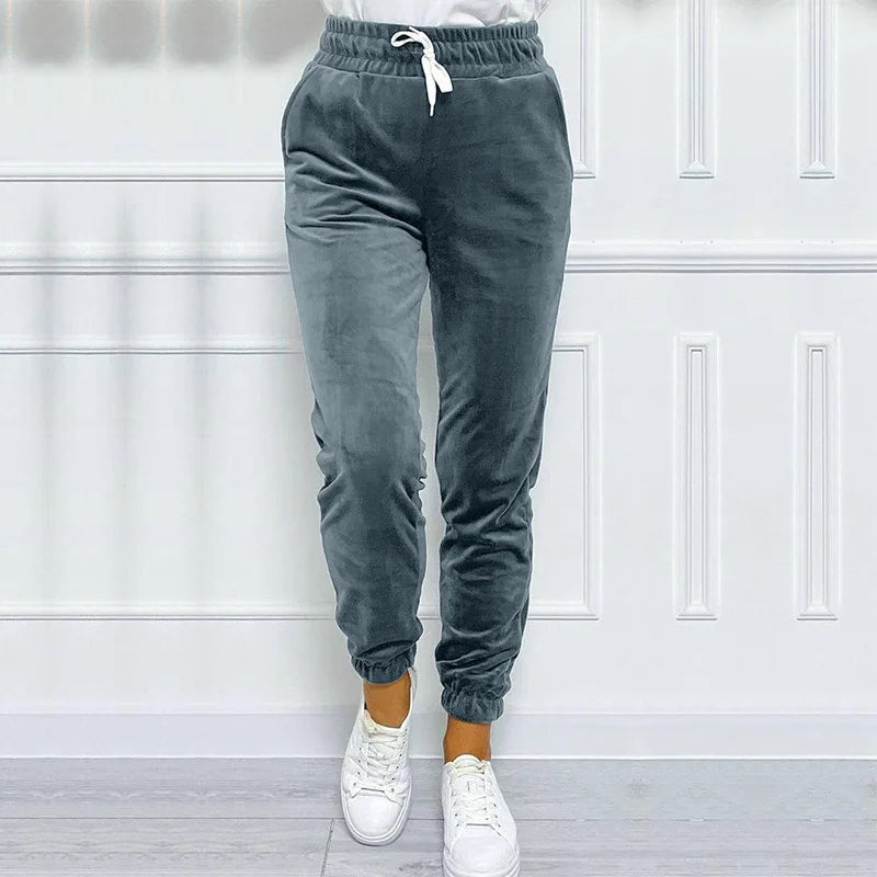 Velour Velvet Joggers