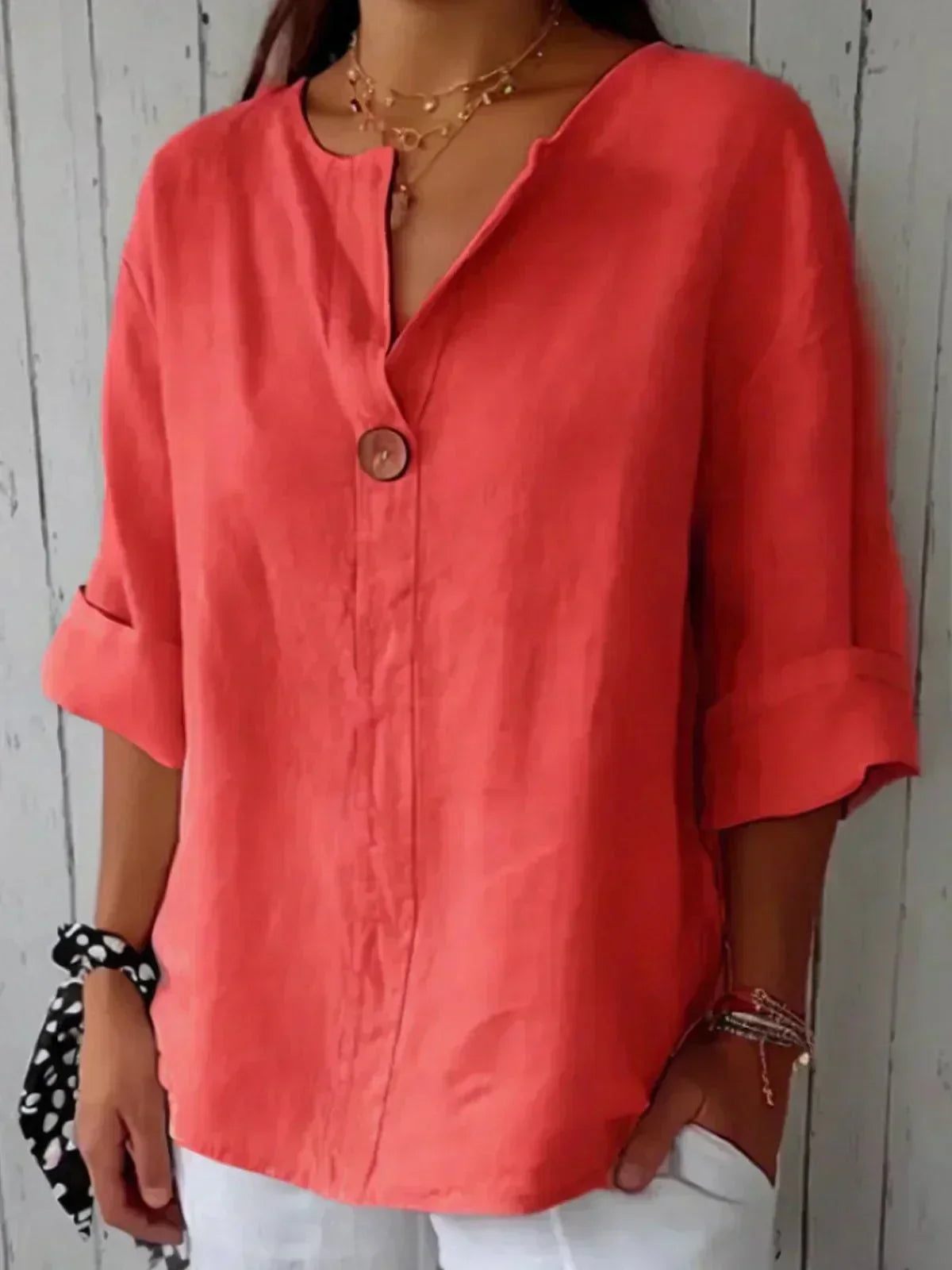 Carmel Relaxed Linen Top