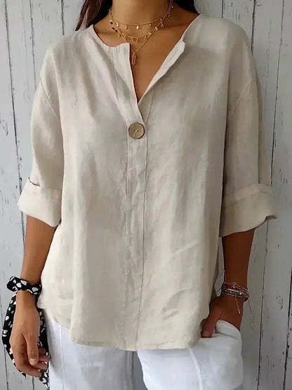 Carmel Relaxed Linen Top