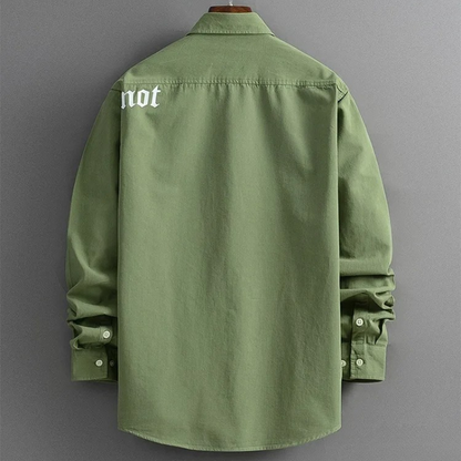 Sage Cotton Shirt