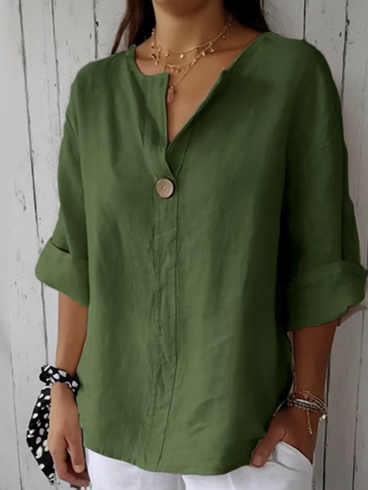 Carmel Relaxed Linen Top