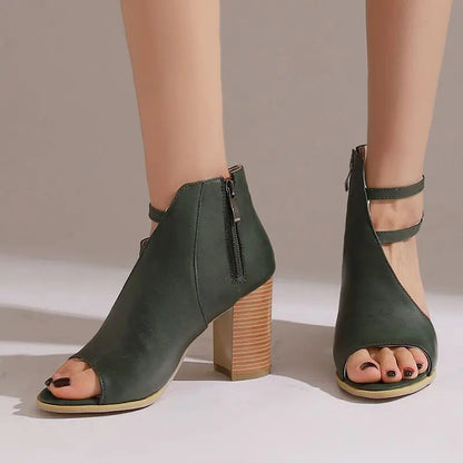 Vienna Twin Strap Heels