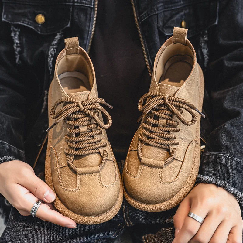 Everett Leather Vintage Sneakers