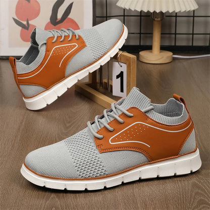 Braxton Mesh & Leather Sneakers