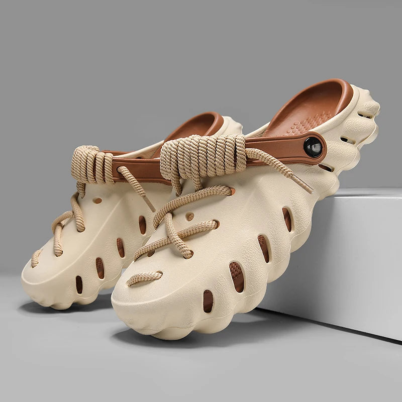Ridge Laced Clogs