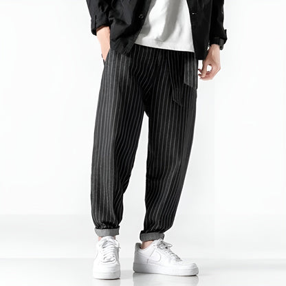 Rivertown Pinstripe Denim Pants