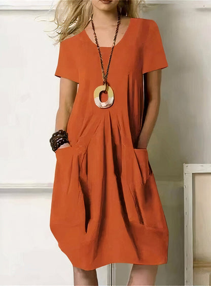Bayside Cotton Pocket Dress