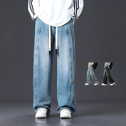 Harlem Washed Denim Joggers