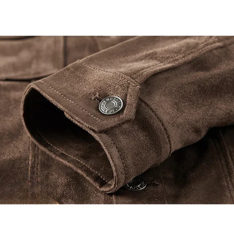 Sandro Suede Jacket