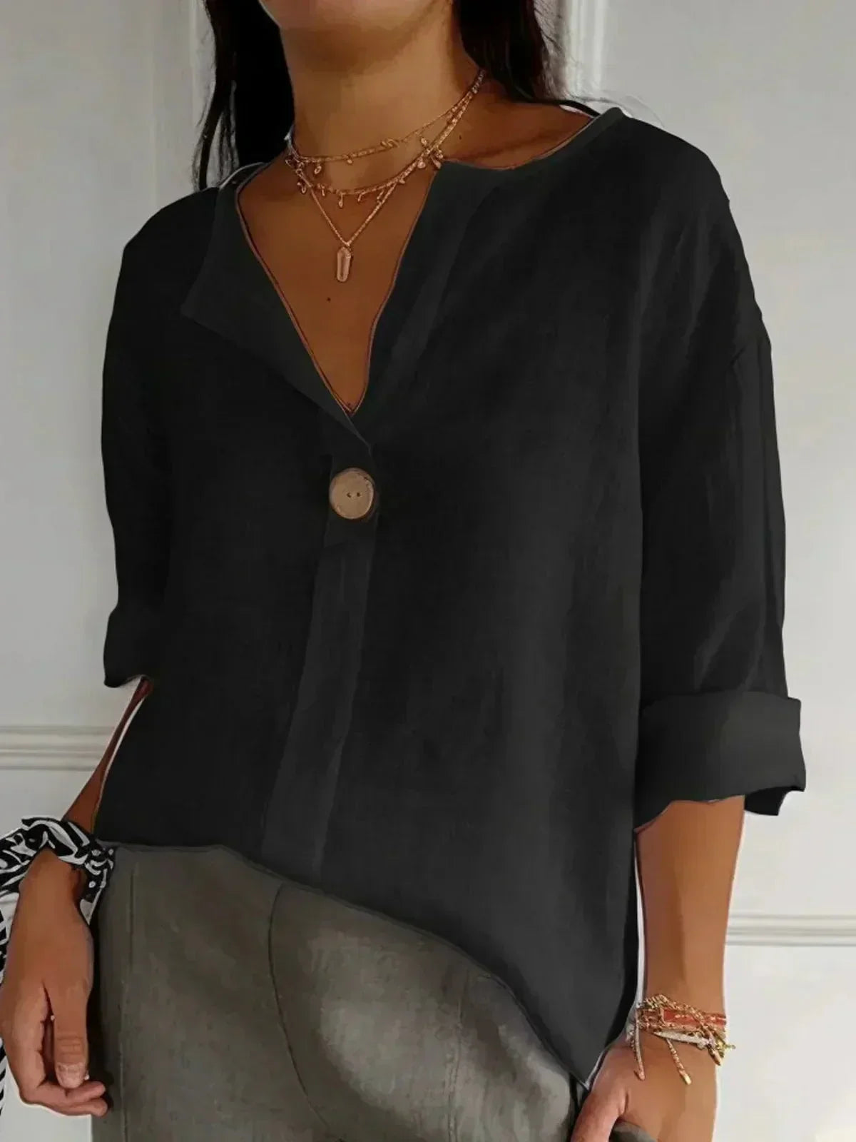 Carmel Relaxed Linen Top