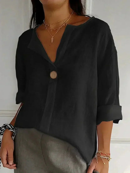 Carmel Relaxed Linen Top