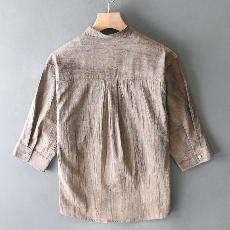 Elio Mandarin Shirt