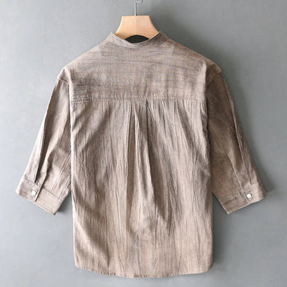 Elio Mandarin Shirt