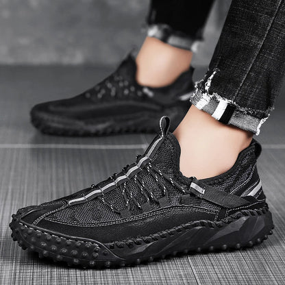 Stratos Genuine Leather Sneakers
