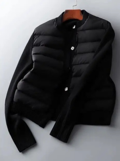 Ella Quilted Rib Mix Jacket