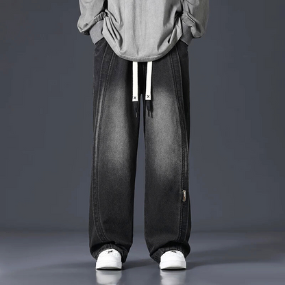 Harlem Washed Denim Joggers