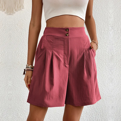 Solea Pleated Shorts