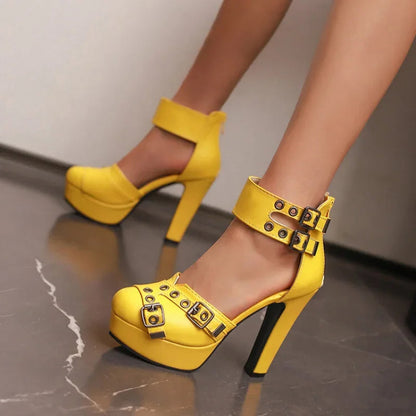 Ember Strap Heels