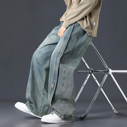 Harlem Washed Denim Joggers