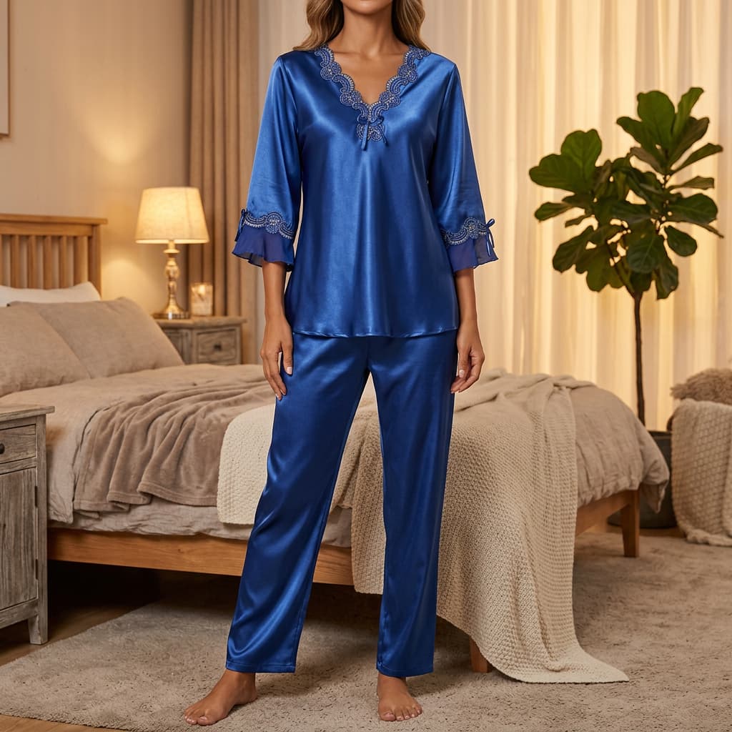 Marin Satin Pajama Set