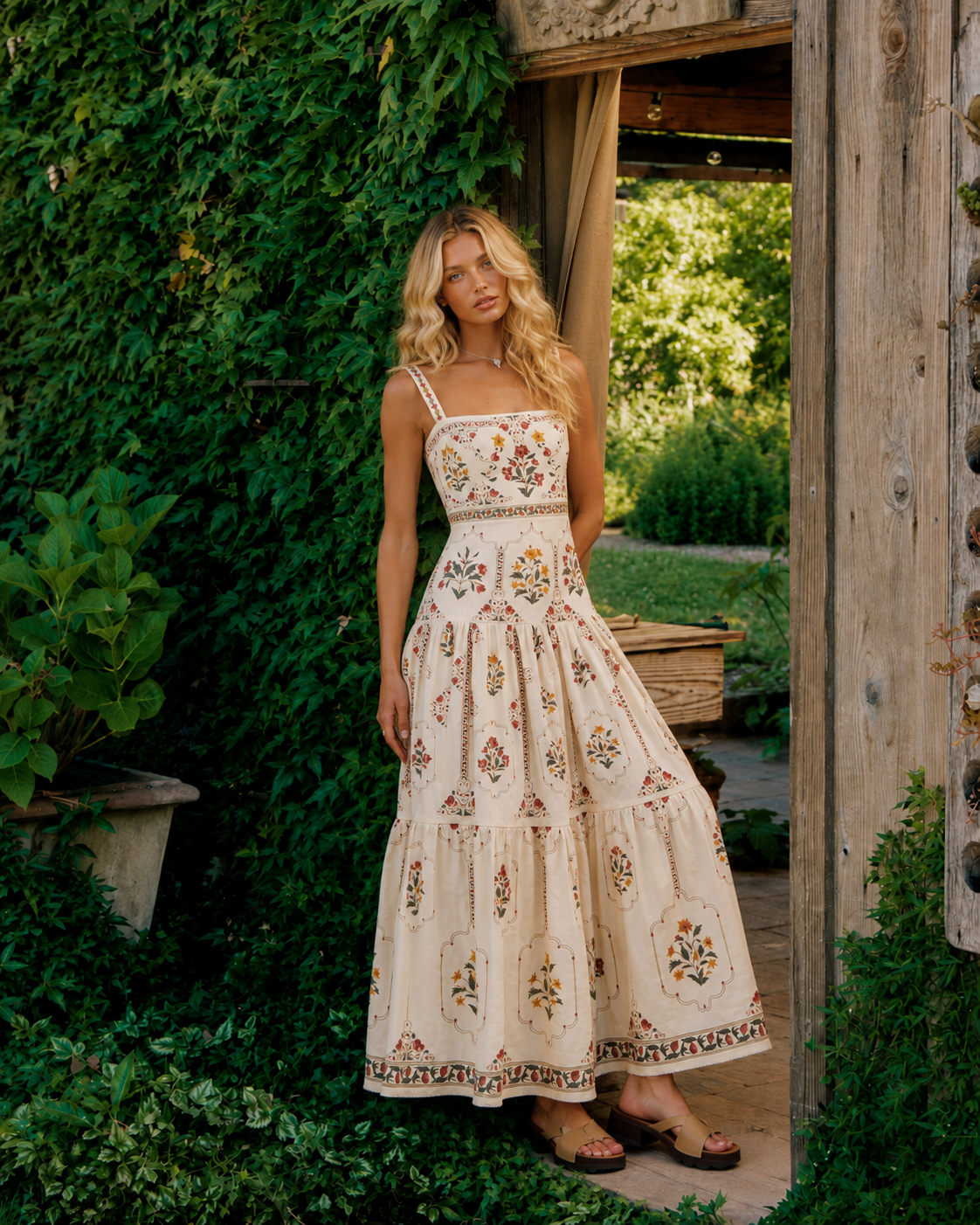 Ashton Floral Maxi Dress