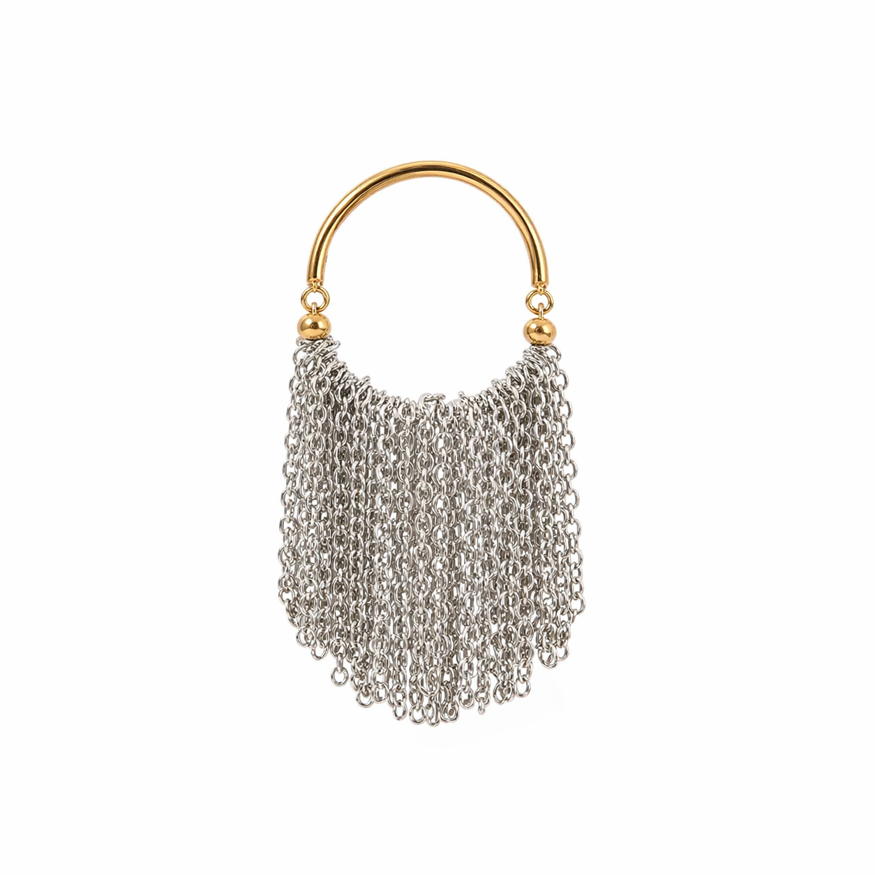 Modena Fringe Cascade Rings