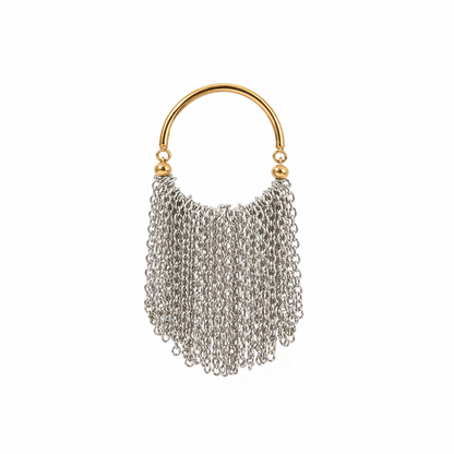 Modena Fringe Cascade Rings