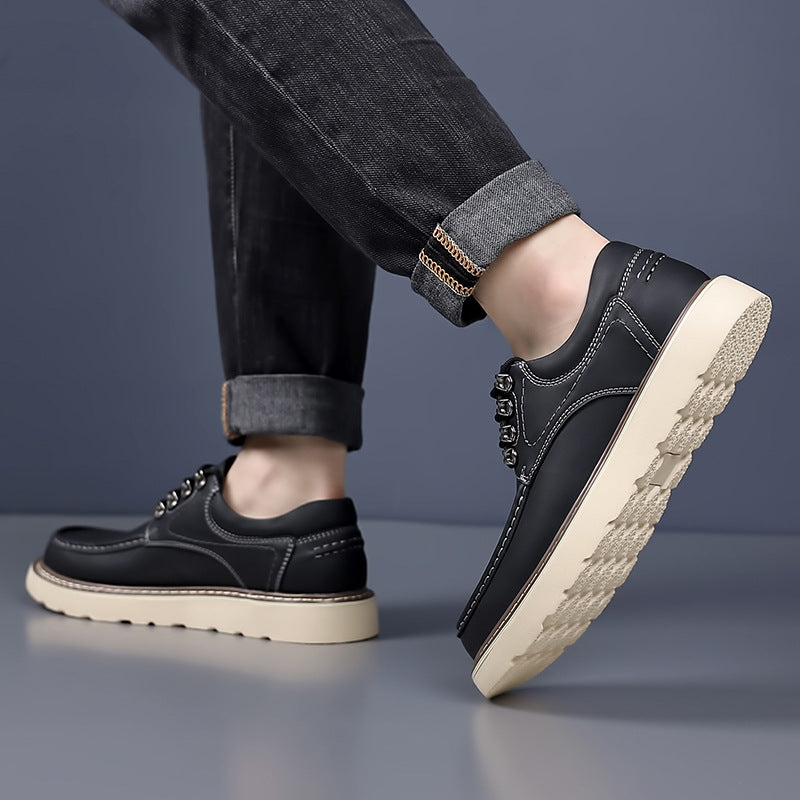 Hudson Lace-Up Leather Shoes