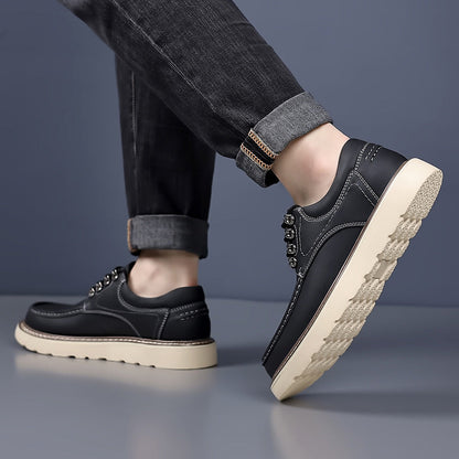 Hudson Lace-Up Leather Shoes