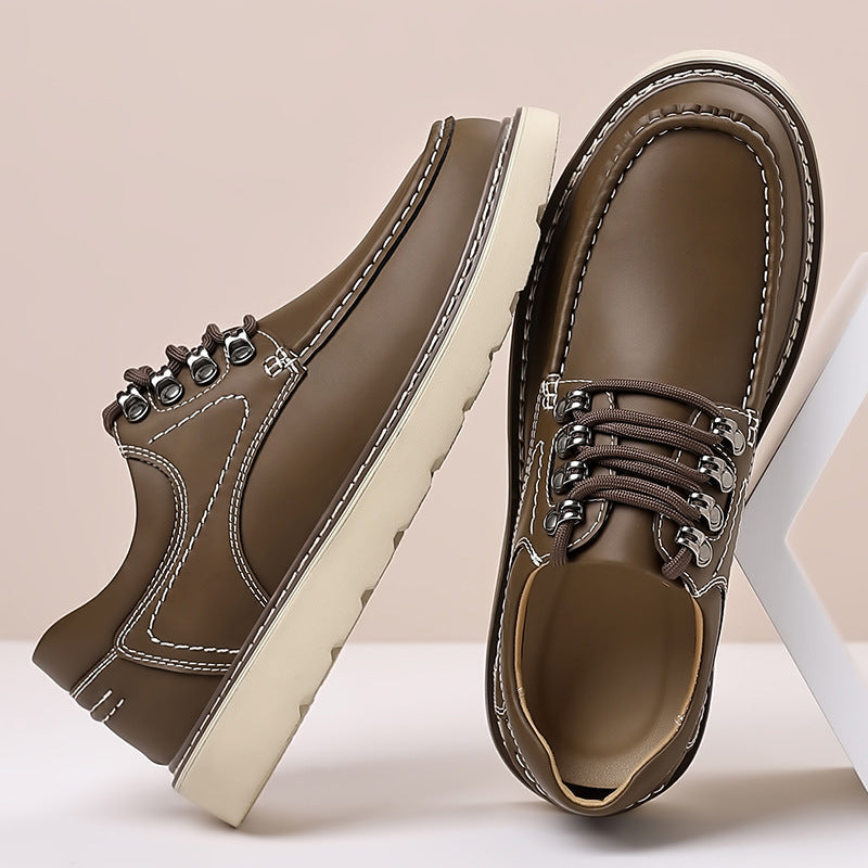 Hudson Lace-Up Leather Shoes