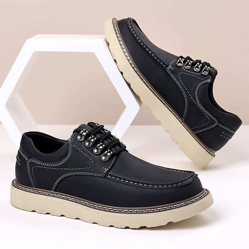 Hudson Lace-Up Leather Shoes