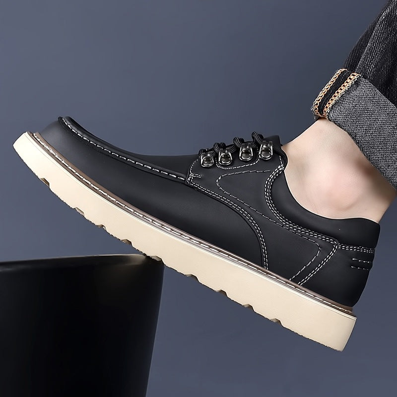 Hudson Lace-Up Leather Shoes