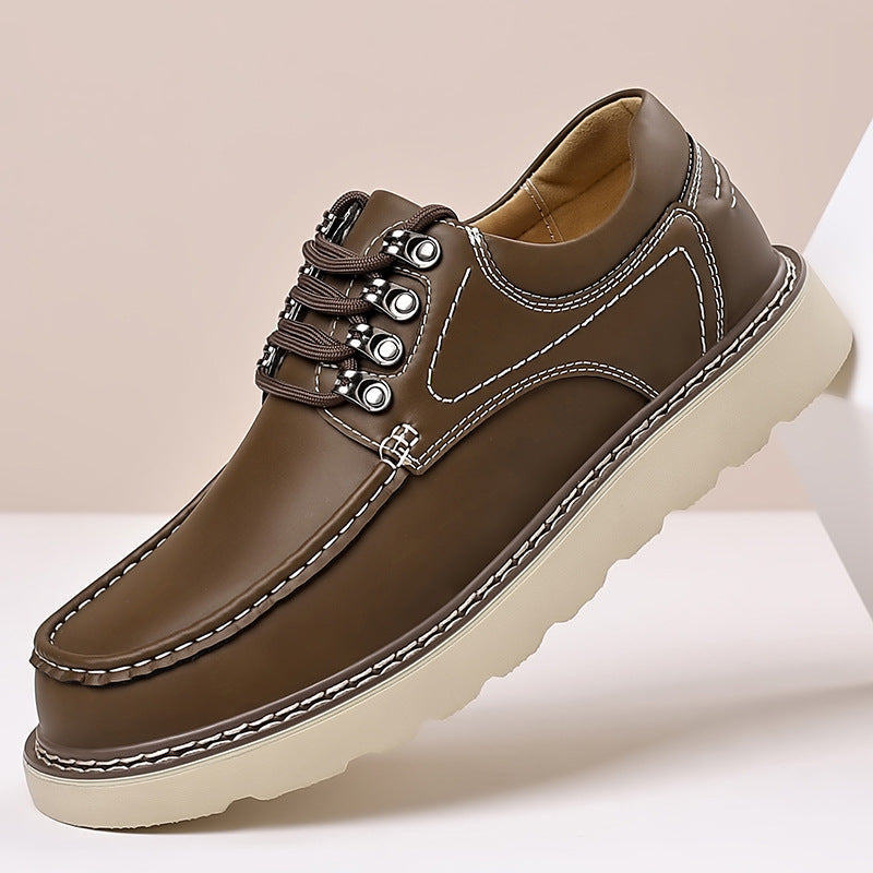 Hudson Lace-Up Leather Shoes