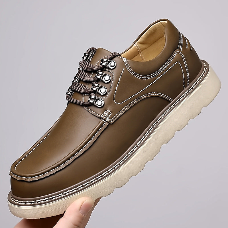 Hudson Lace-Up Leather Shoes
