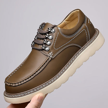 Hudson Lace-Up Leather Shoes