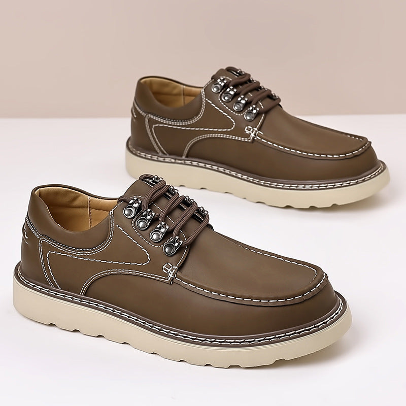 Hudson Lace-Up Leather Shoes