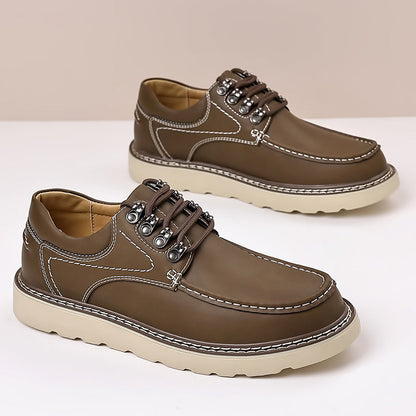 Hudson Lace-Up Leather Shoes