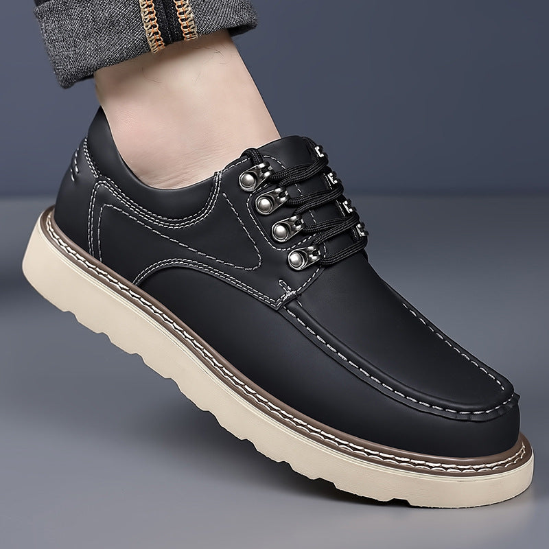 Hudson Lace-Up Leather Shoes