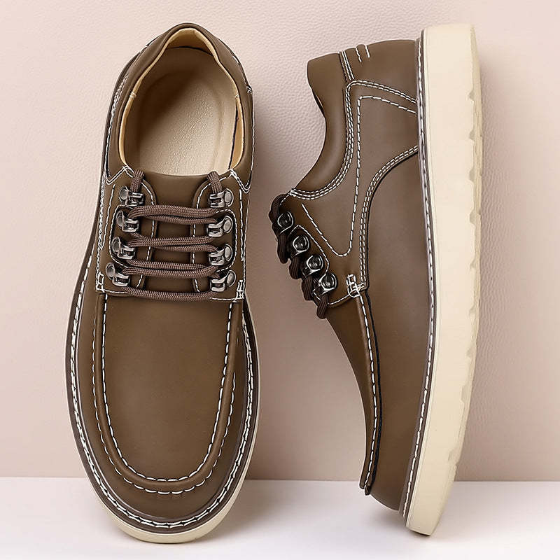 Hudson Lace-Up Leather Shoes