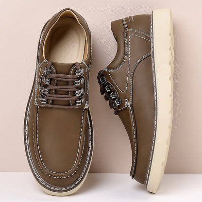 Hudson Lace-Up Leather Shoes