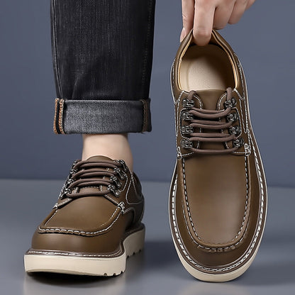 Hudson Lace-Up Leather Shoes