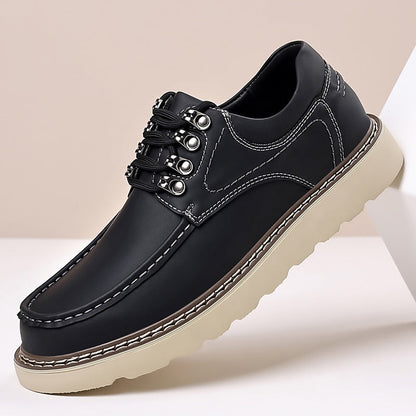 Hudson Lace-Up Leather Shoes