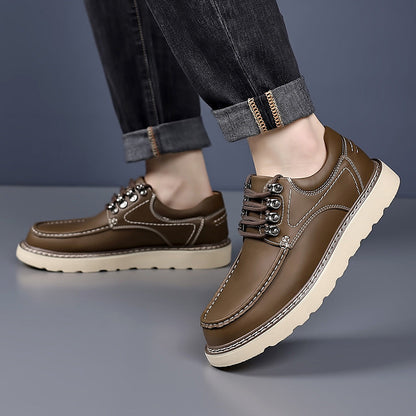 Hudson Lace-Up Leather Shoes