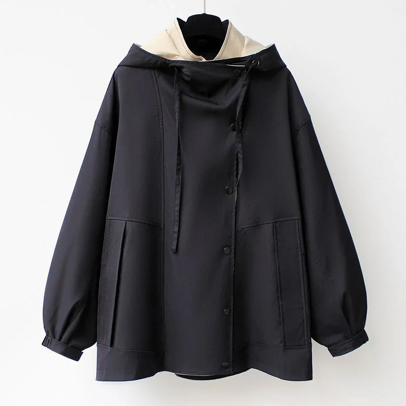 Elara Two-Tone Windbreaker