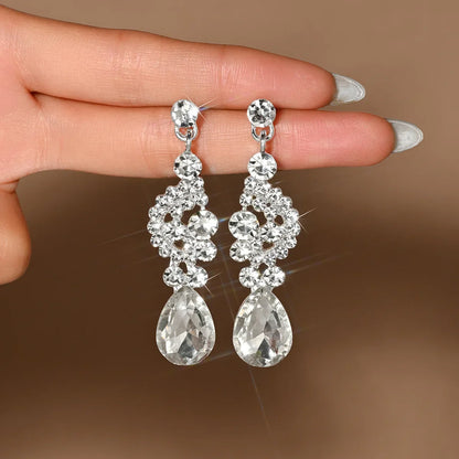 Aurelia Facet Drop Earrings