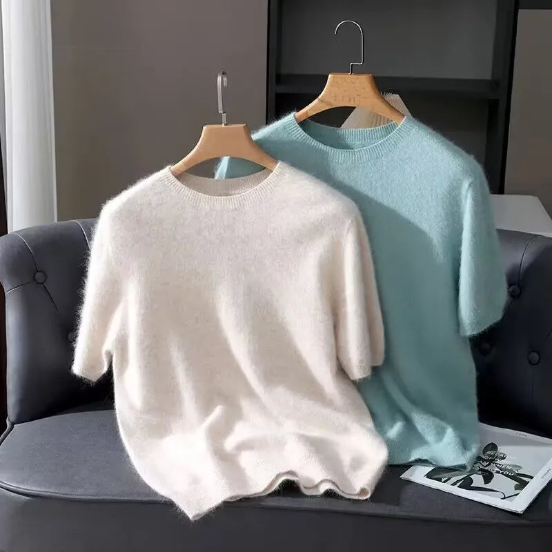 Callum Cashmere Crewneck Tee