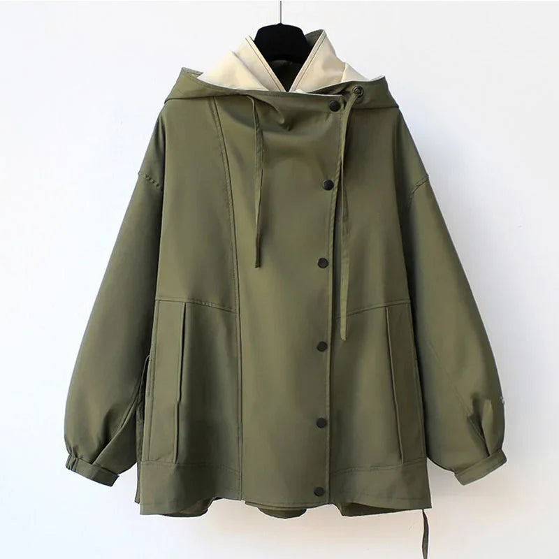 Elara Two-Tone Windbreaker